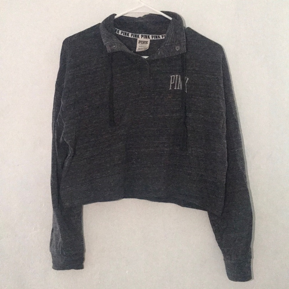 PINK cropped sweater